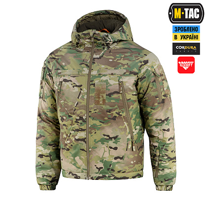 Оригінальна зимова куртка "ALPHA GEN. IV PRO G-LOFT MULTICAM" від українського бренду "M-TAC".