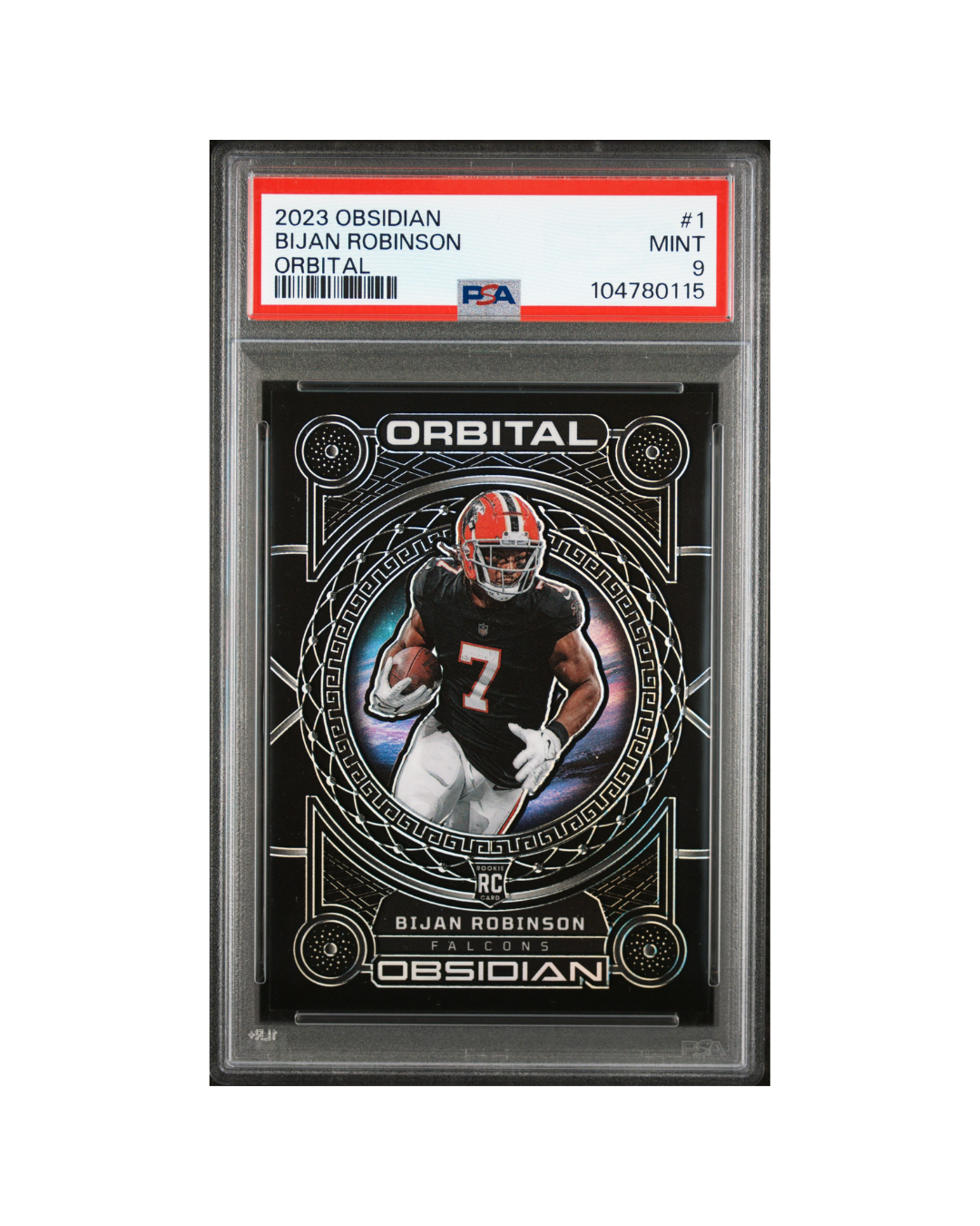 2023 PANINI OBSIDIAN ORBITAL #1 BIJAN ROBINSON
