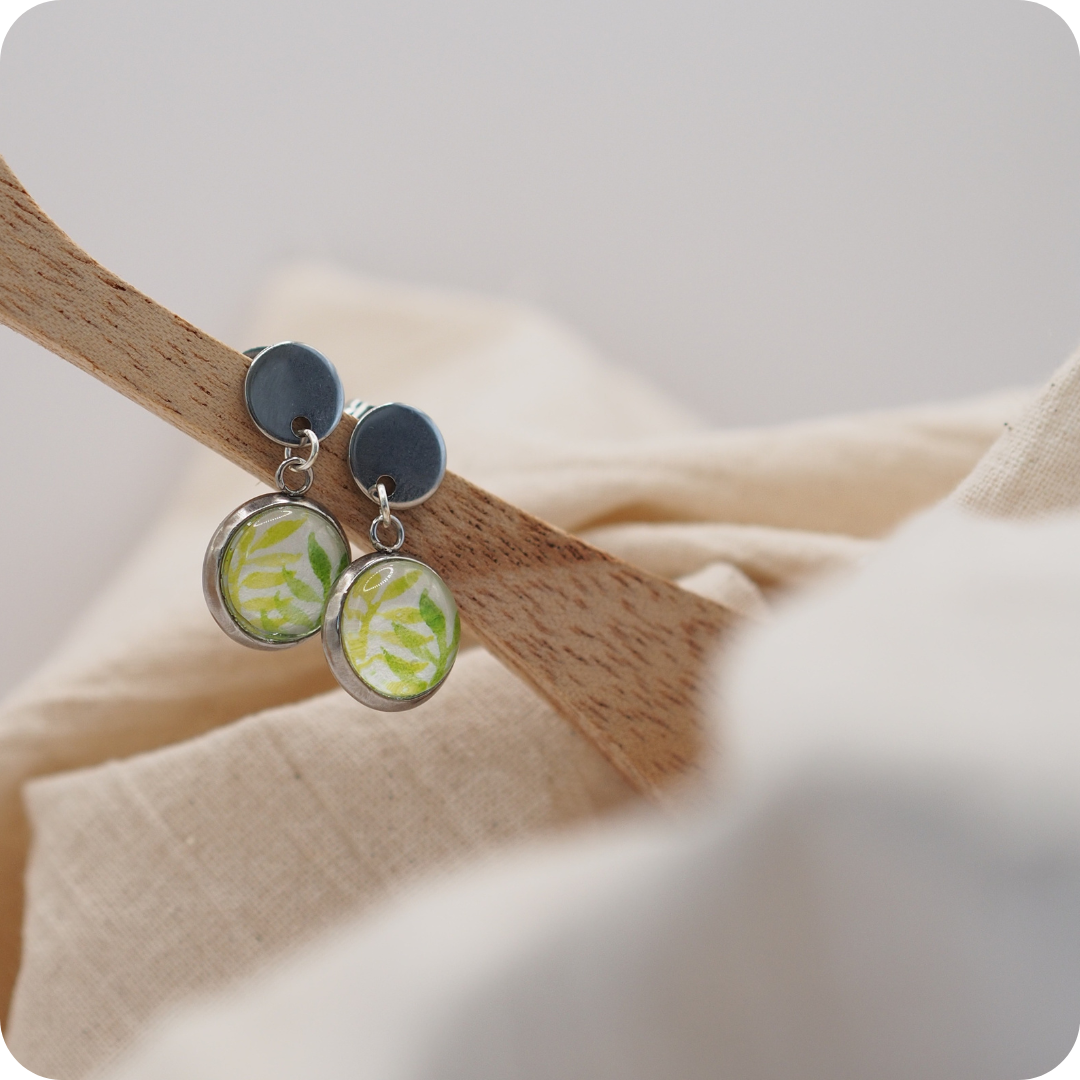 Boucles d'oreilles "Foglia"