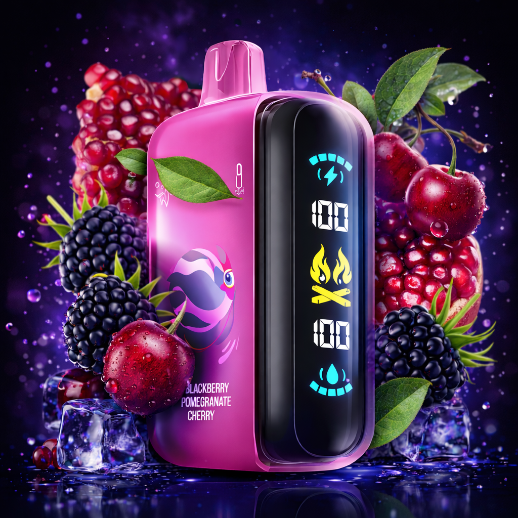 Ельф RAYA D3 25000 Blackberry Pomegranate Cherry ( Ожина Гранат Вишня )