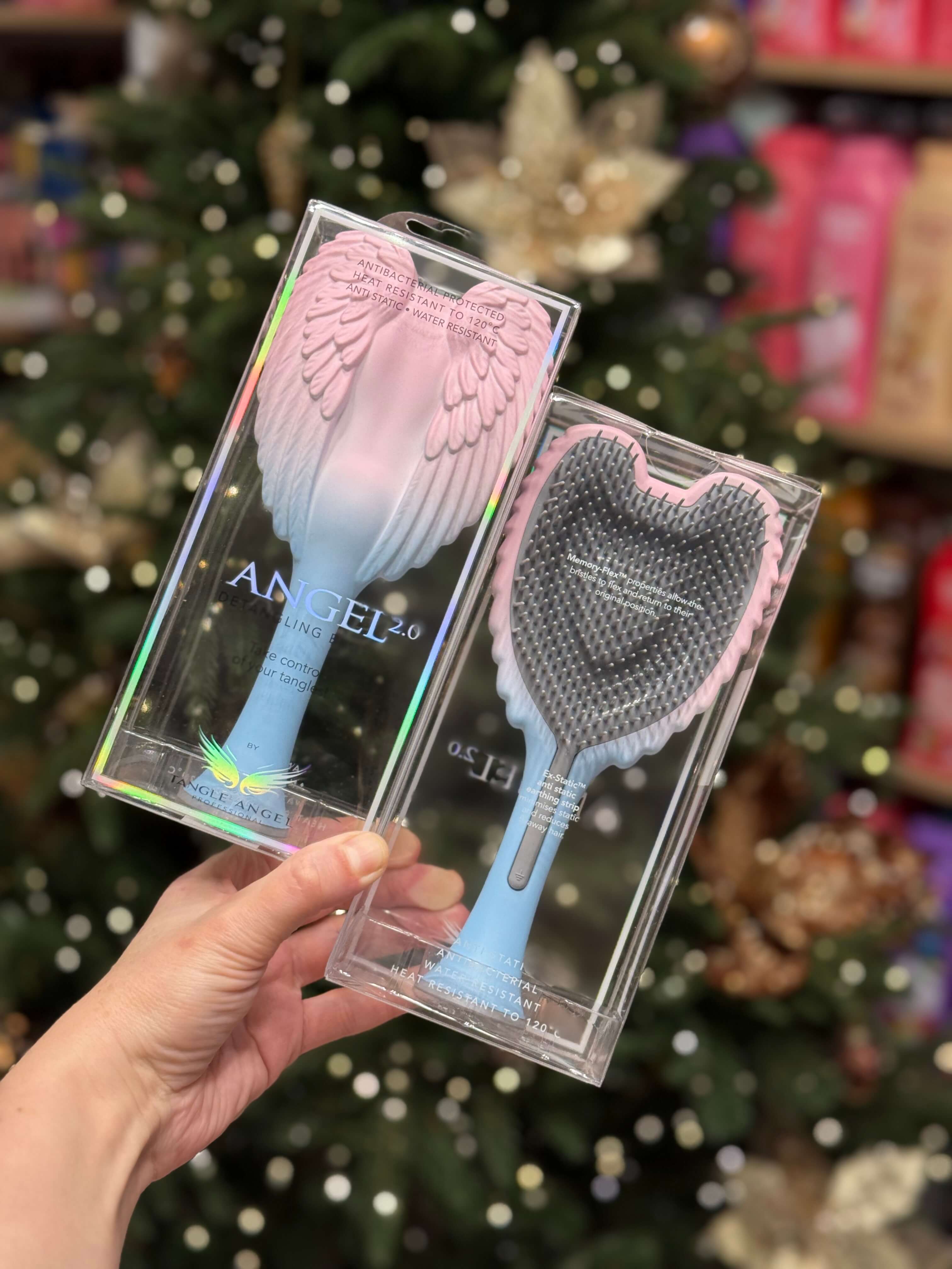 Щітка Tangle Angel 2.0 Ombre Rose Pink / Serenity Blue