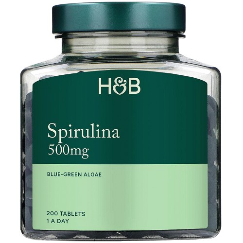 Spirulina H&B 500 мг — 200 таблеток