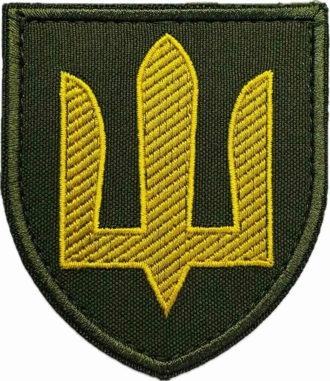 Шеврон ЗСУ Сухопутні війська олива/жовтий