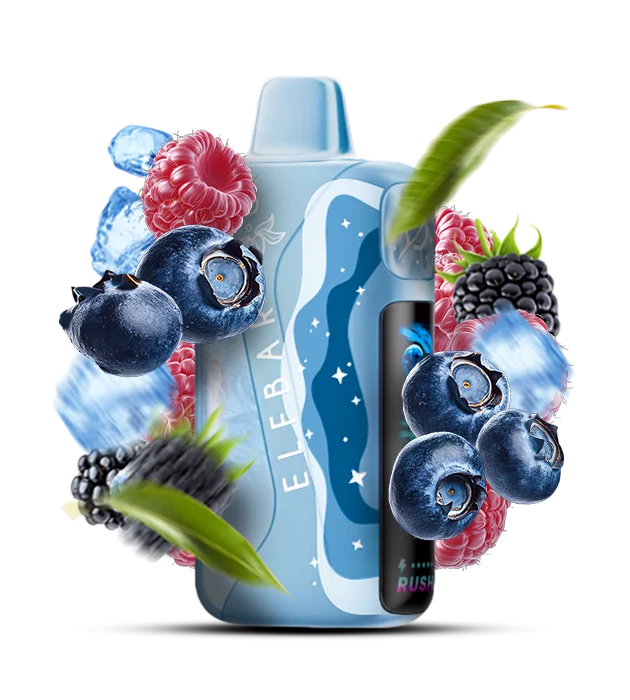 ELF BAR LUSH KING PRO 40000 Blue Razz Ice (Свіжі Ягоди Лід)