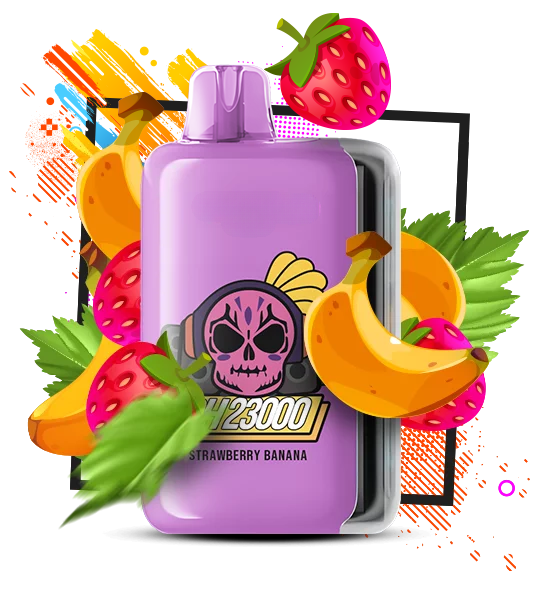 Elf Bar GH 23000 Strawberry Banana (Полуниця Банан)