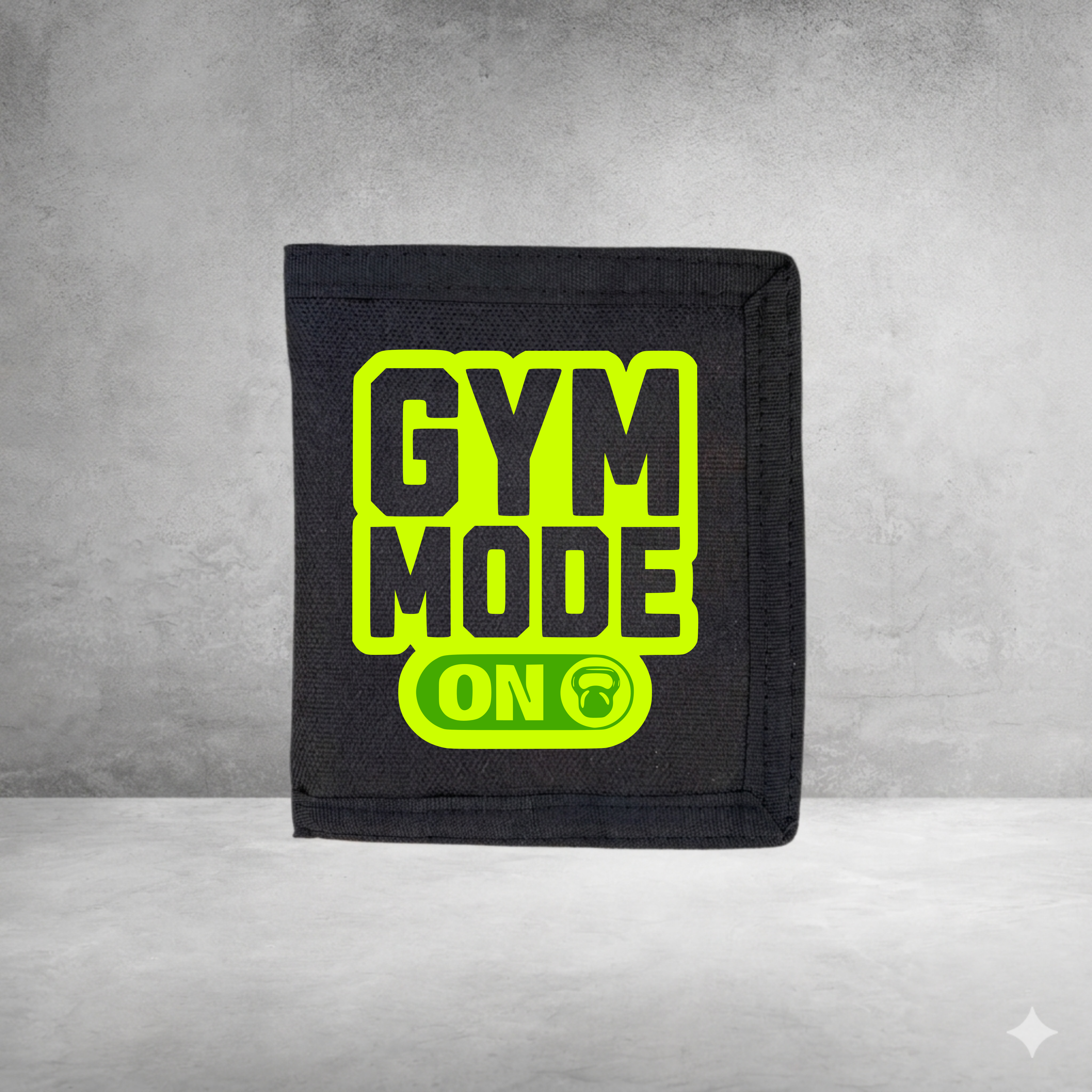 Гаманець Gym Mode ON — текстильний гаманець для активних