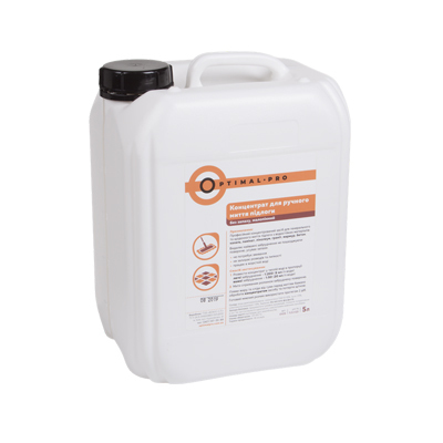 Концентрат 1:100 для миття підлоги ОПТОМ (ручне миття) б/ зап, б/ фосфат, OPTIMAL-PRO, 5 л