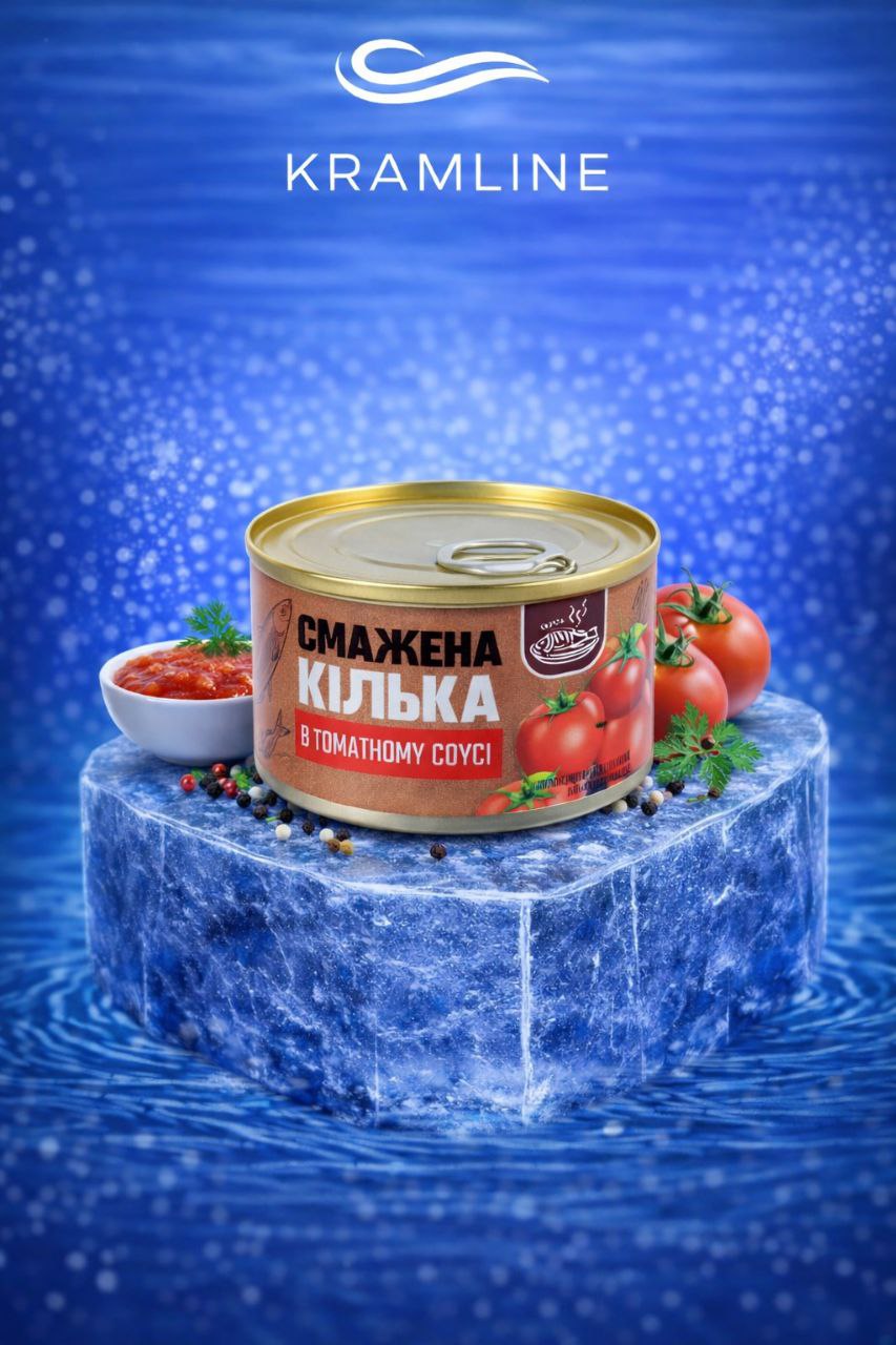 Кілька смажена в томатному соусі