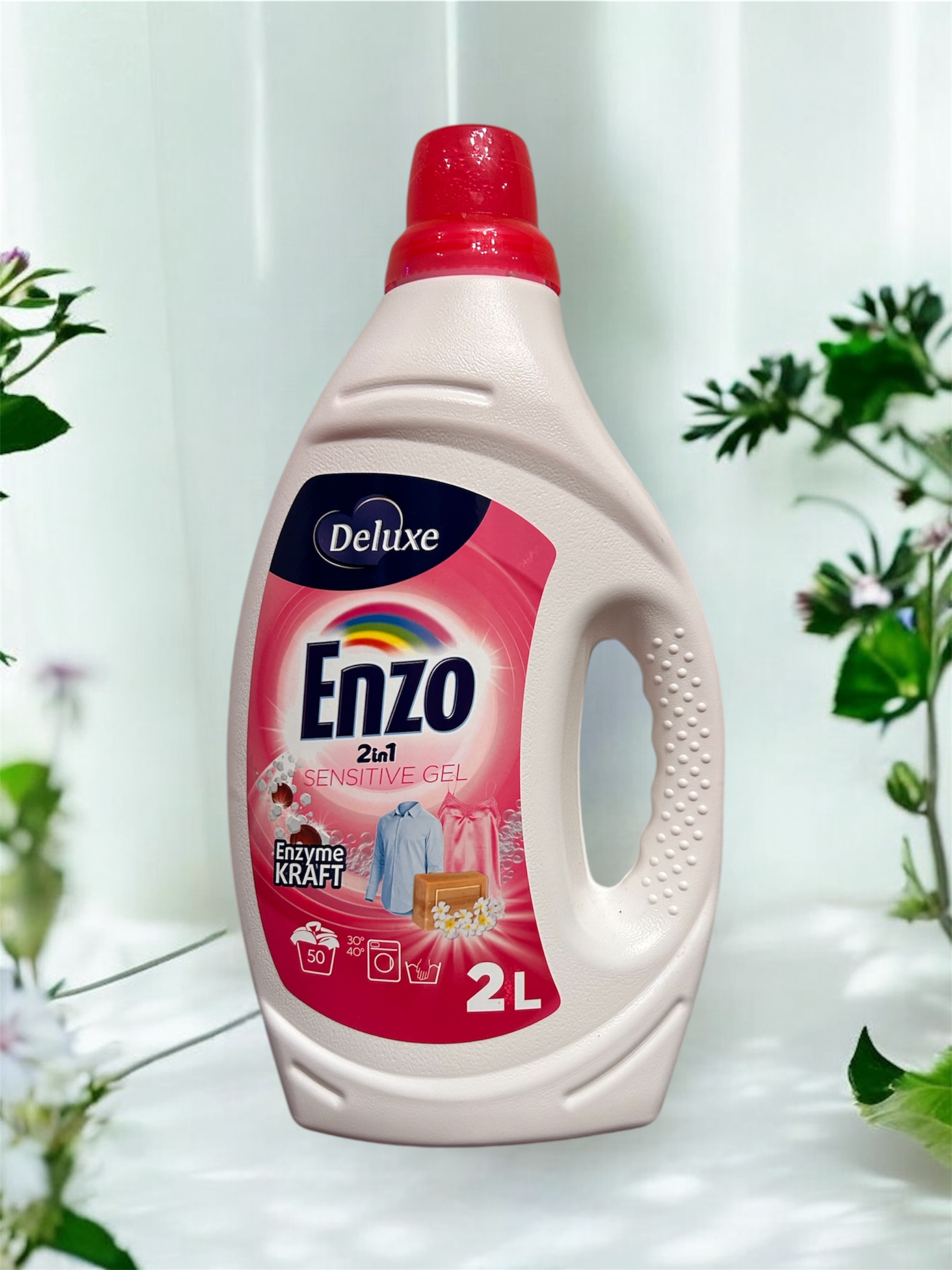 ENZO Гель для прання 2в1 "Sensitive" (2л)