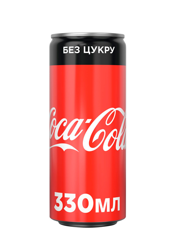Кока кола зеро 0.33