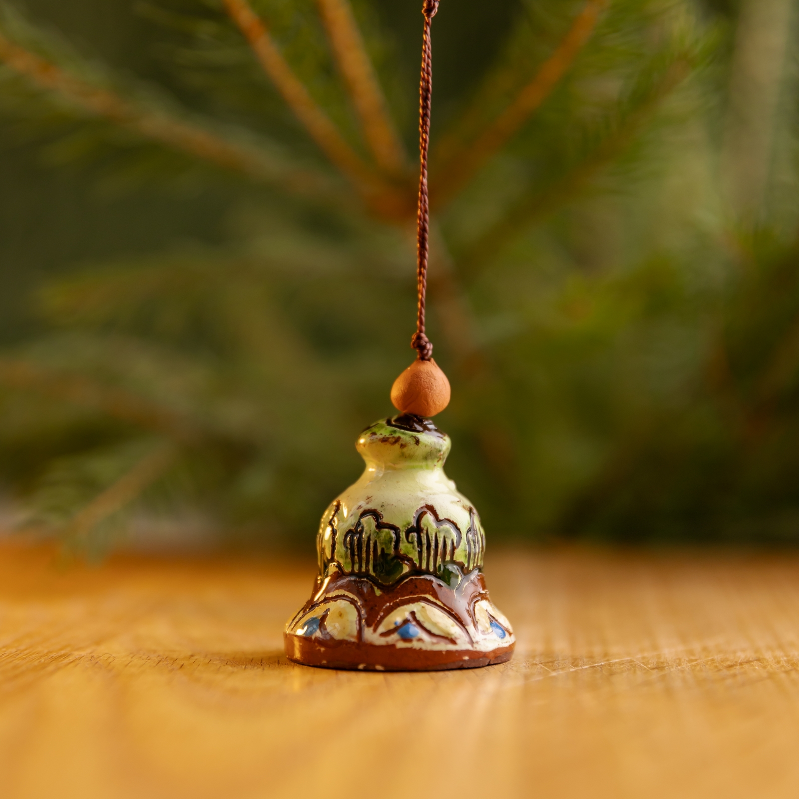 Дзвіночок керамічний "Ромашка", 4 см