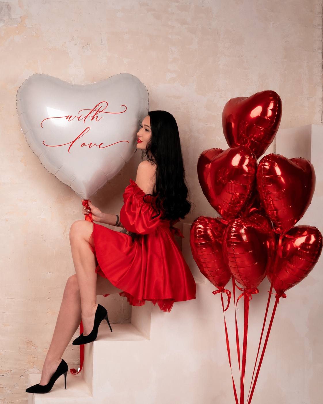 Signature Heart Balloon Surprise