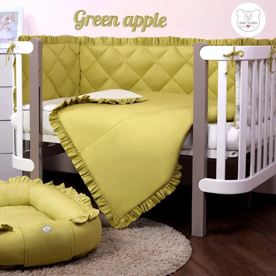 Постільний комплект Baby Veres "Macaroon Green apple" (6од.)