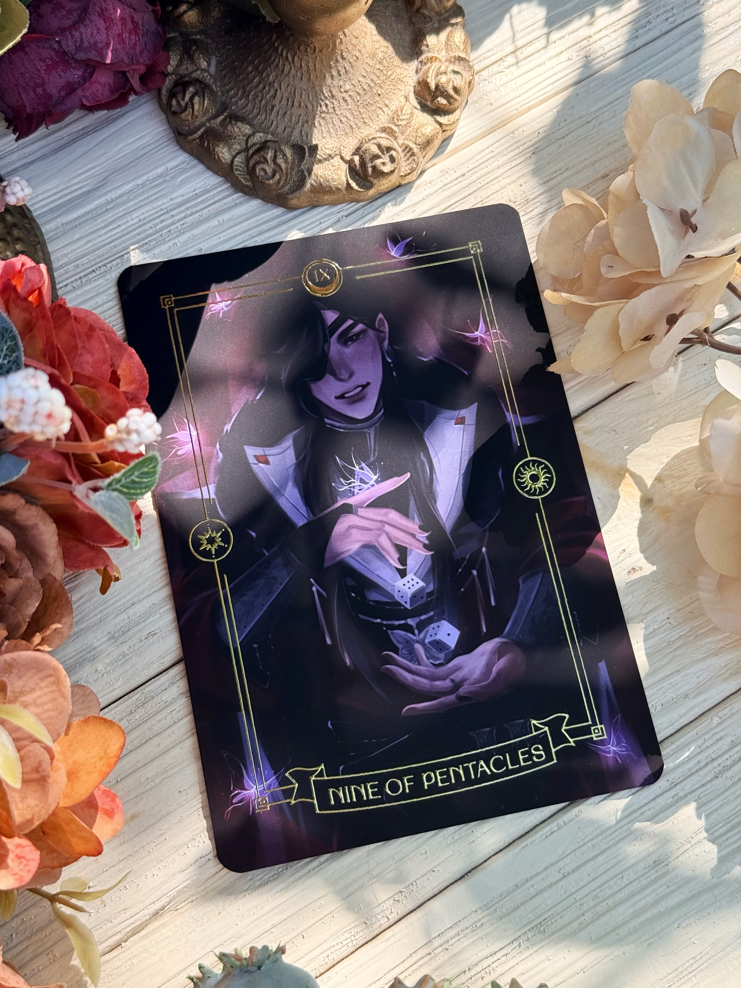 Карта таро Nine of Pentacles Хва Чен