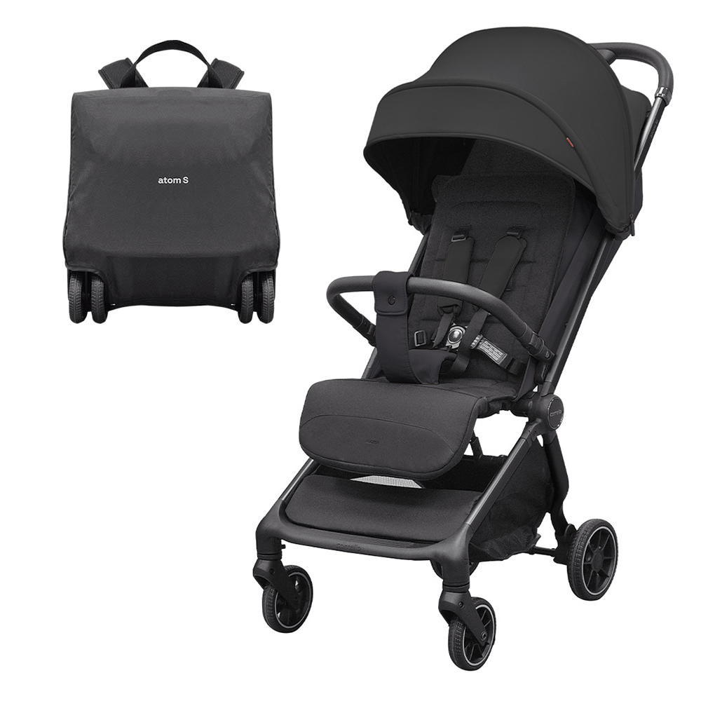 Візок прогулянковий CARRELLO Atom S CRL-5526 Storm Black