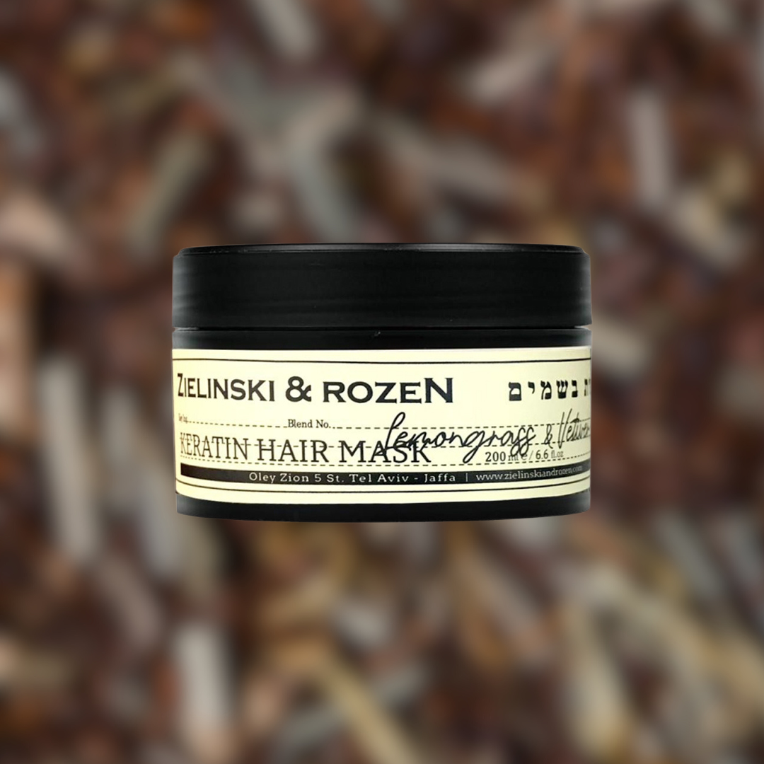 Кератинова маска Lemongrass & Vetiver, Amber Zіelinski & Rоzen 200мл