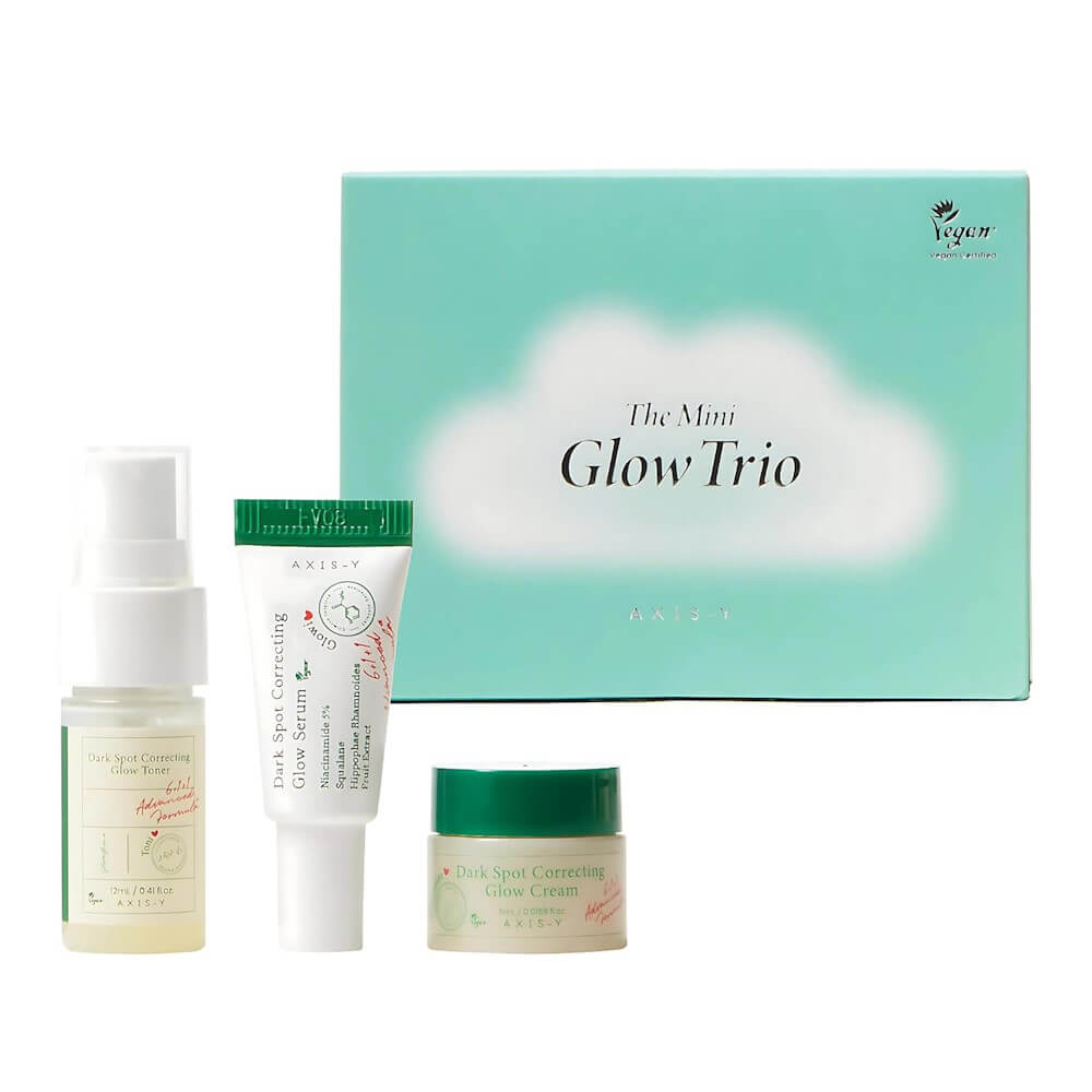 Набір мініатюр для обличчя AXIS-Y The Mini Glow Trio