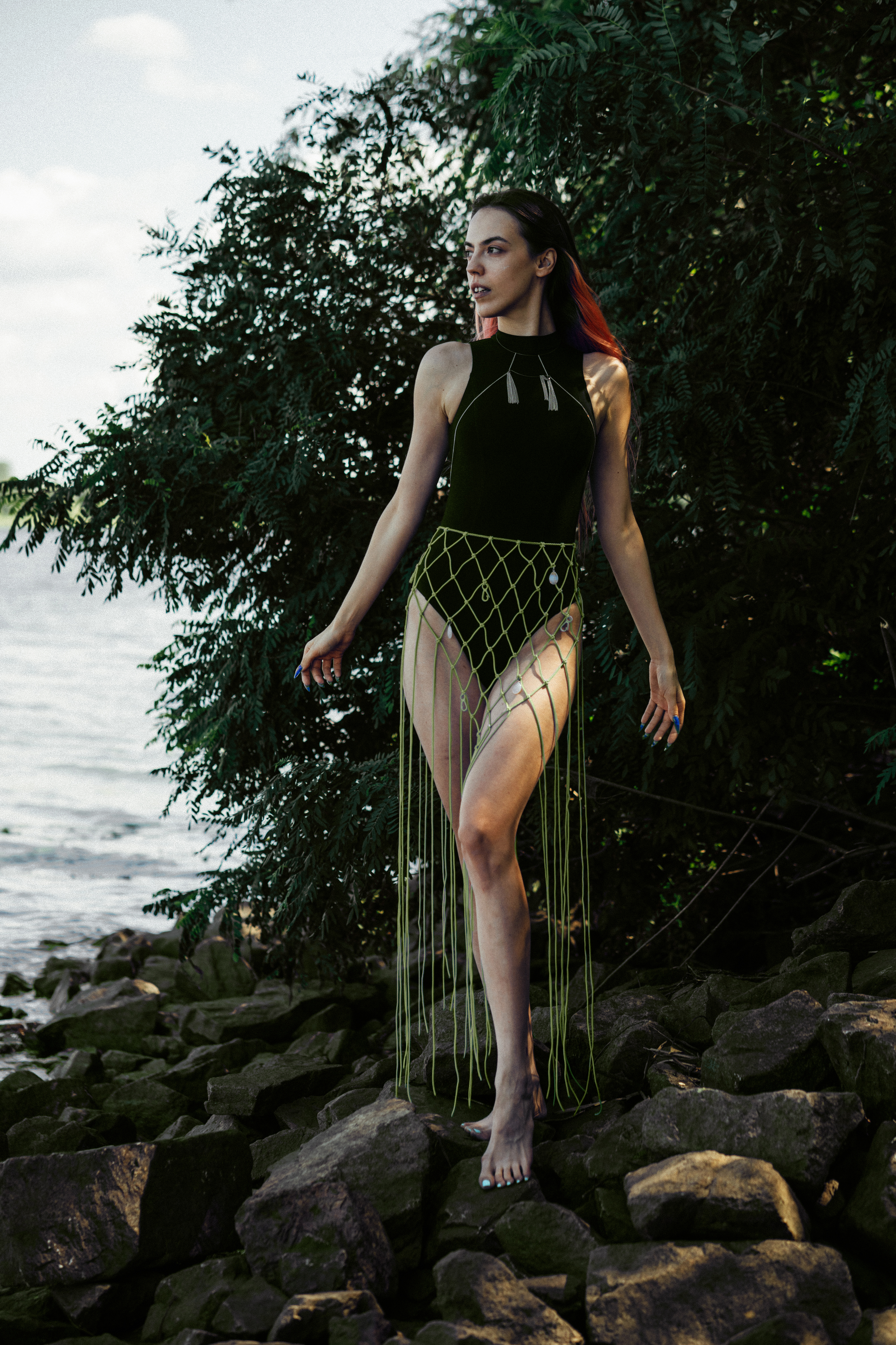 Siren Skirt "Moss"