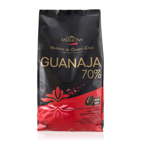 Шоколад чорний 70% ТМ Valrhona  3кг