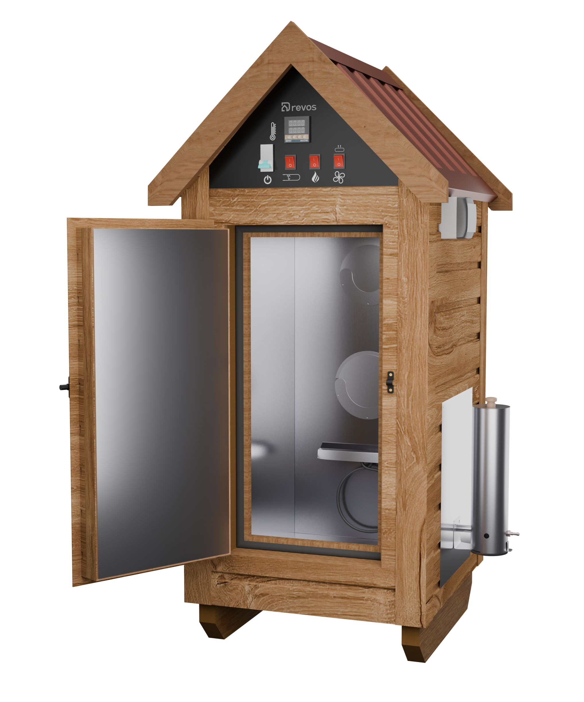 3-w-1 MINI 2.0 do wędzenia na gorąco i na zimno oraz suszenia