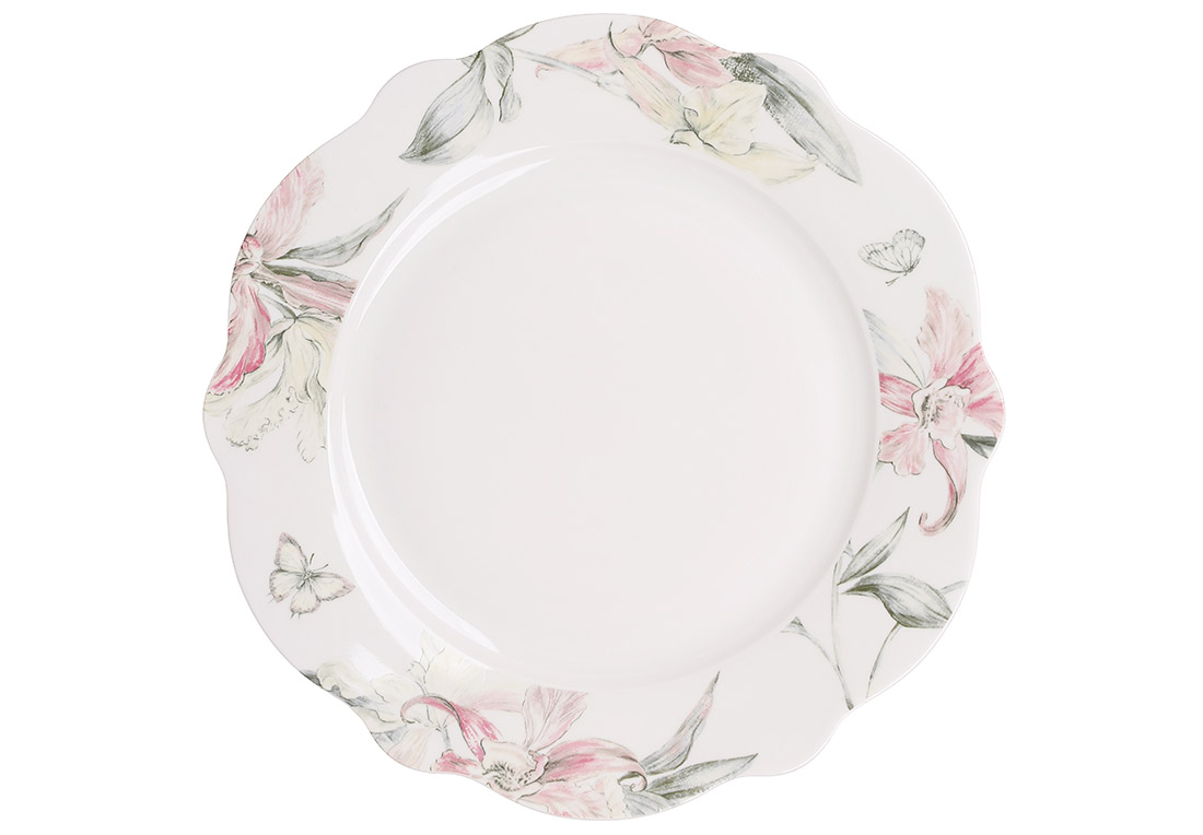 Pink Orchid Тарілка порцелянова