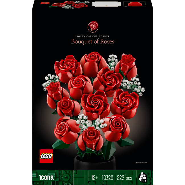 Конструктор LEGO Botanicals Букет троянд (10328)