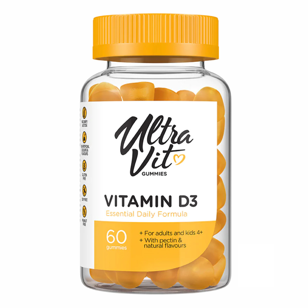 Вітамін Д3, Vitamin D3 - 60 gummies