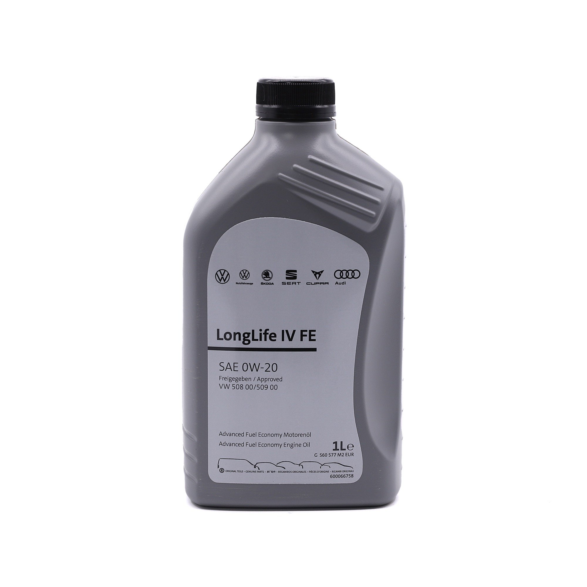 Олива моторна VAG 0W-20 Longlife IV 1L