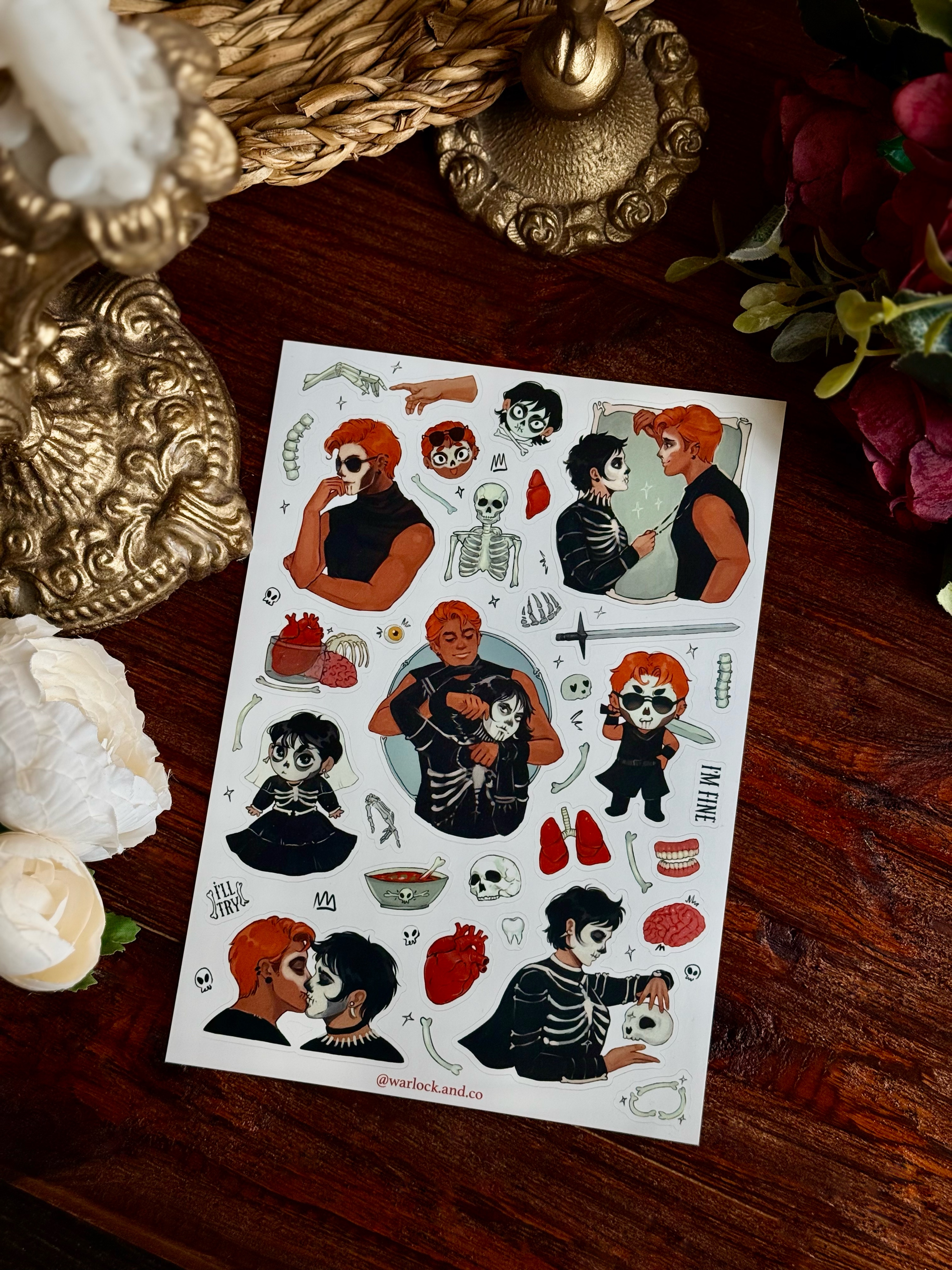 Стікерпак"Gideon the Ninth"