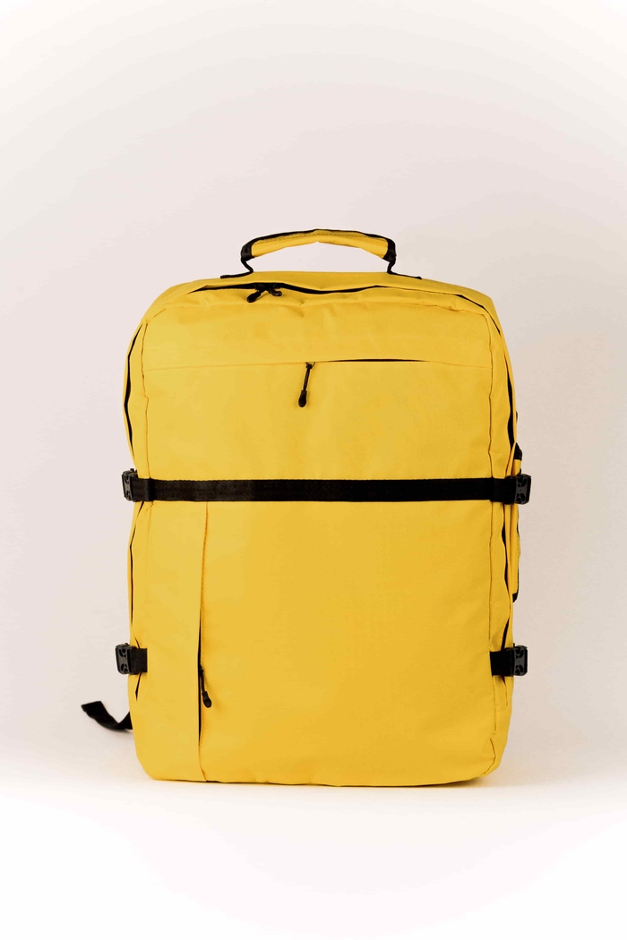 Рюкзак 55х40х20 TRVLbag жовтий