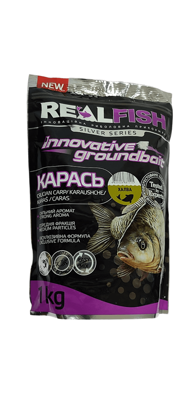 Прикормки від REAL FISH 