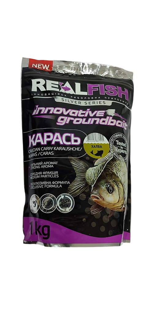 Прикормки від REAL FISH " Карась-халва "