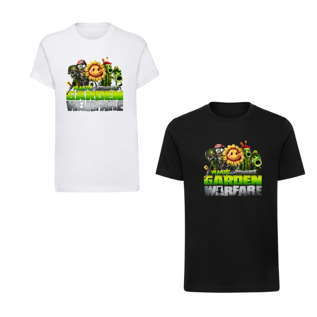 Дитяча футболка з принтом Рослини проти зомбі Plants vs Zombies-copy