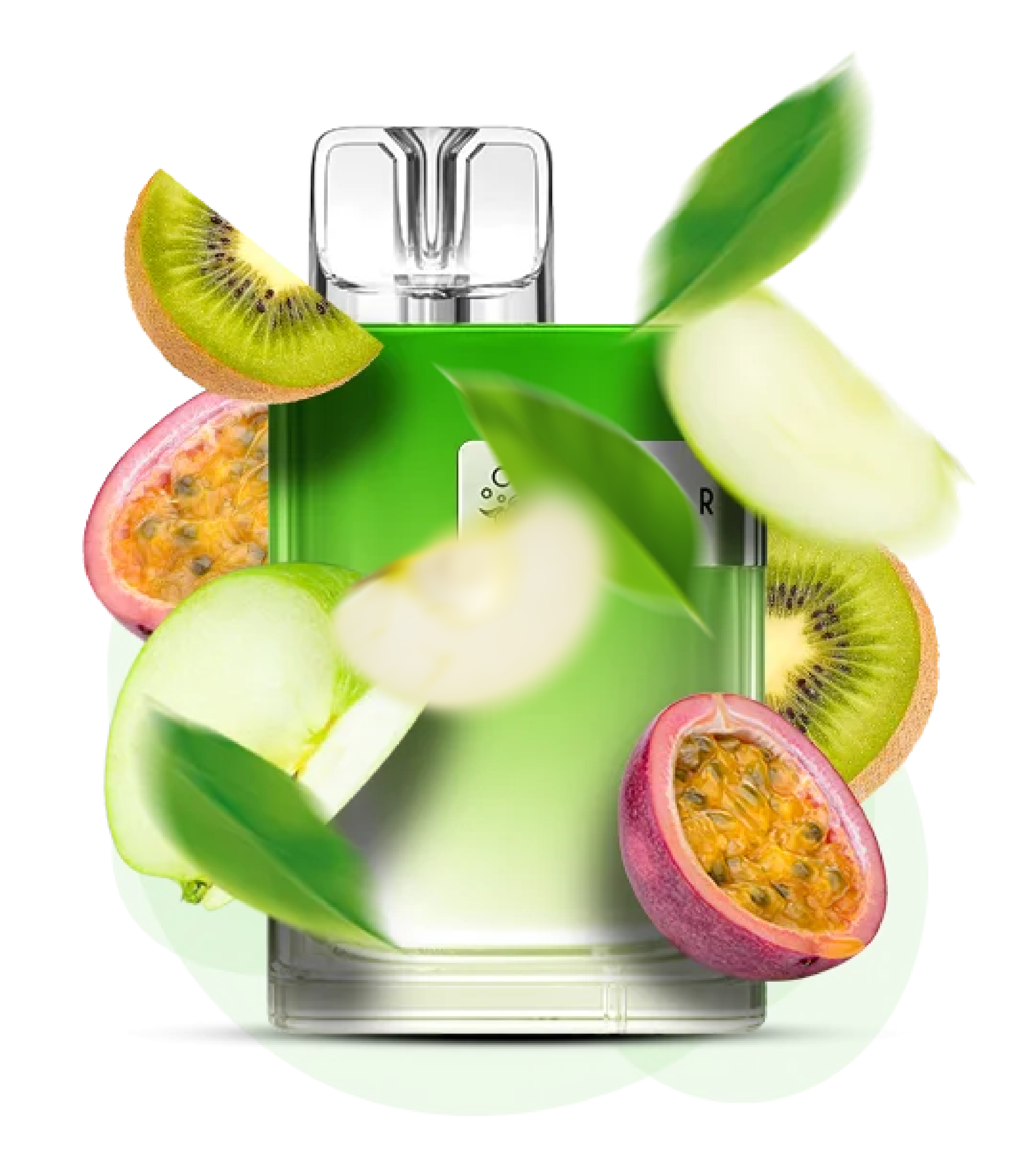 Elf Bar CR8000 Green Apple Passion Fruit Kiwi ( Зелене Яблуко Маракуя Ківі )