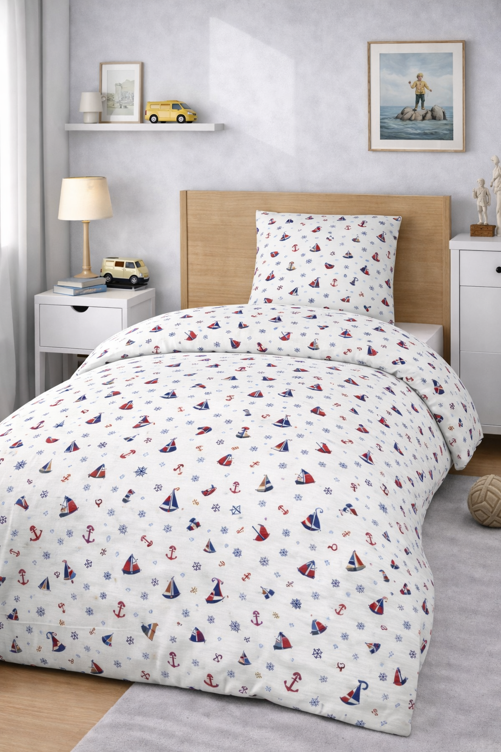 Постільна білизна для хлопчиків ранфорс прінт  