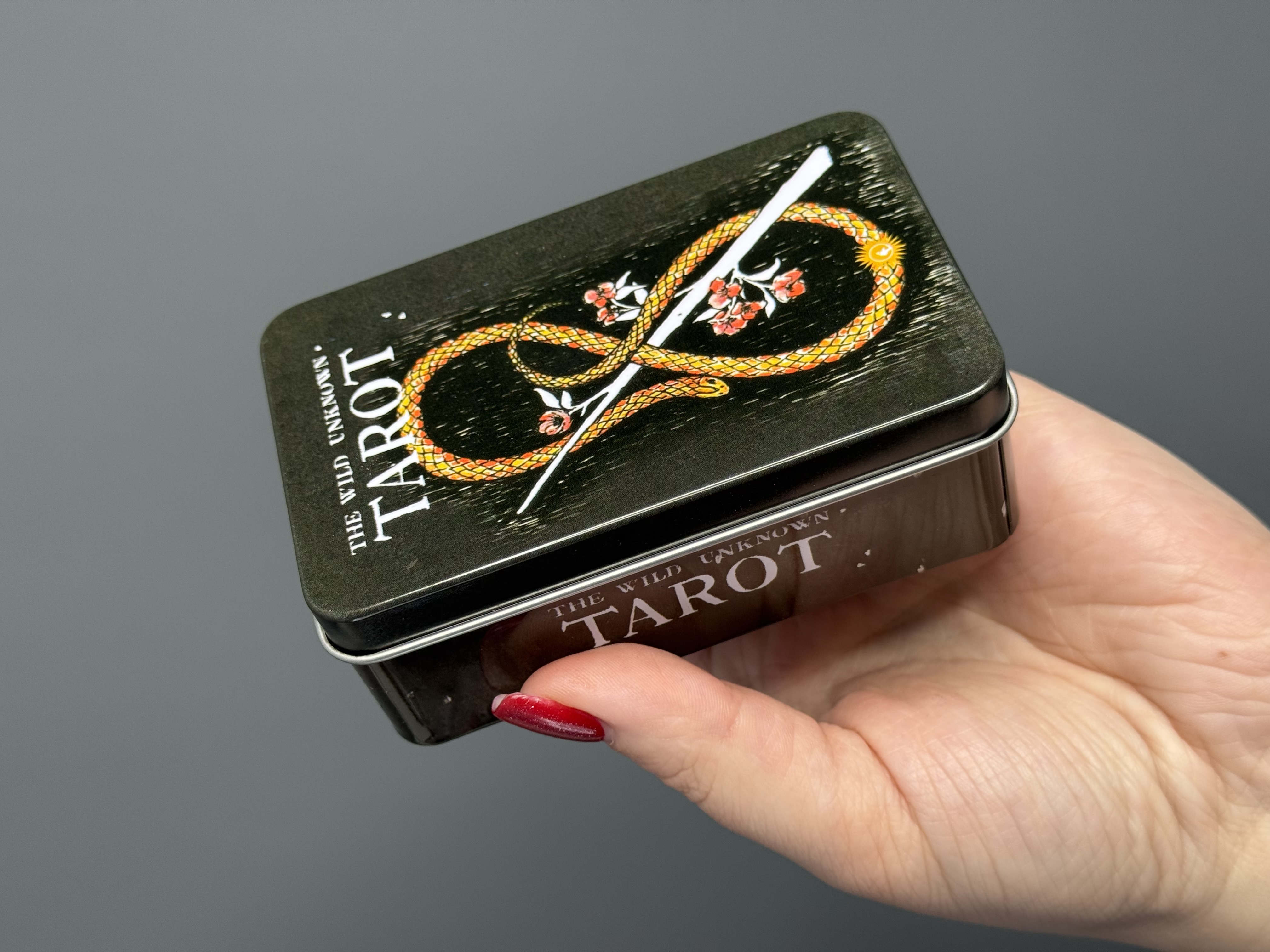 Міні-колода «Дике невідоме» у металевій коробочці з голографічним зрізом