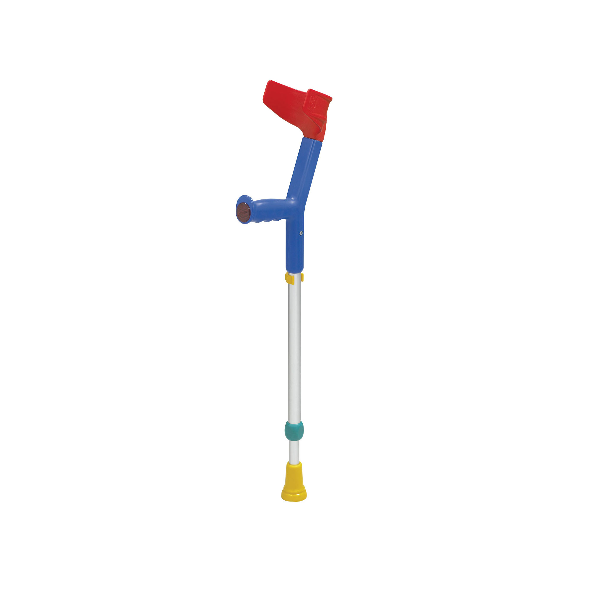 Rebotec Fun-Kids - Open Cuff Crutches for Children - Yellow