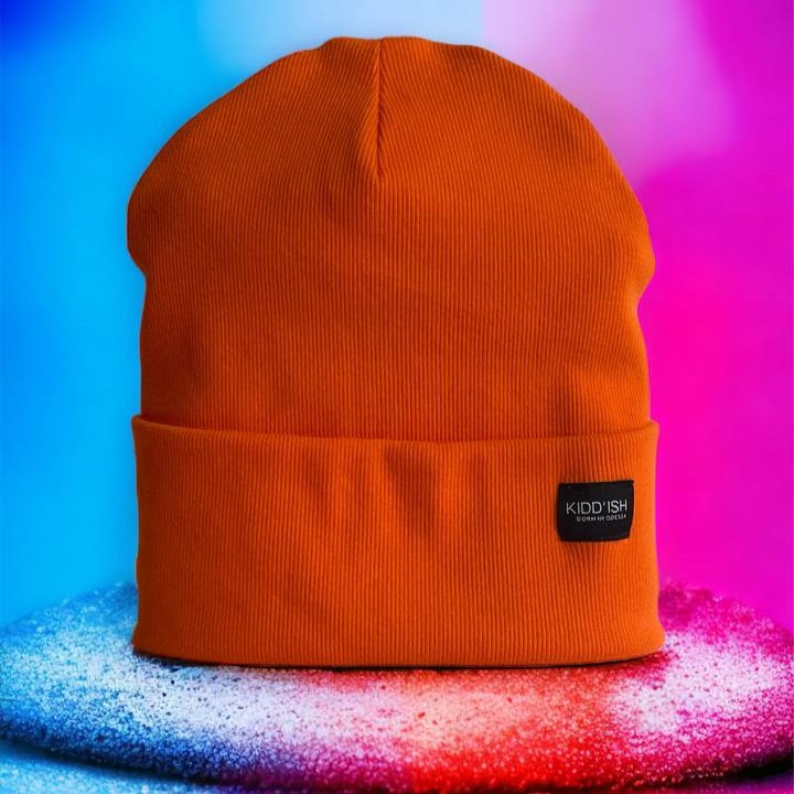 Шапка на флісі  - оранжевий