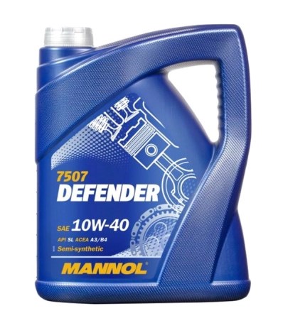 Моторна олива 10W40 MN Defender,5л Mannol