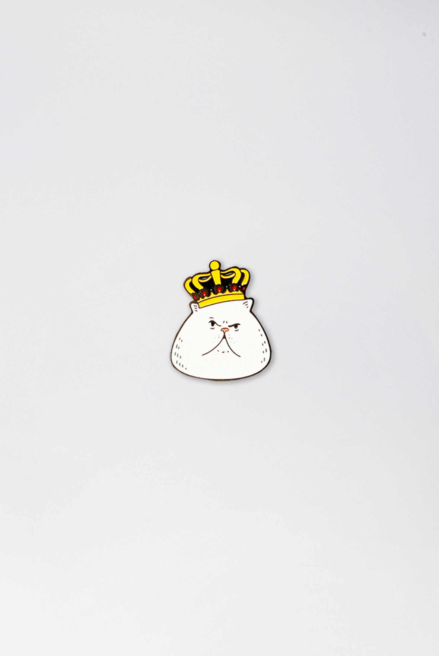 Значок «Кіт у короні»