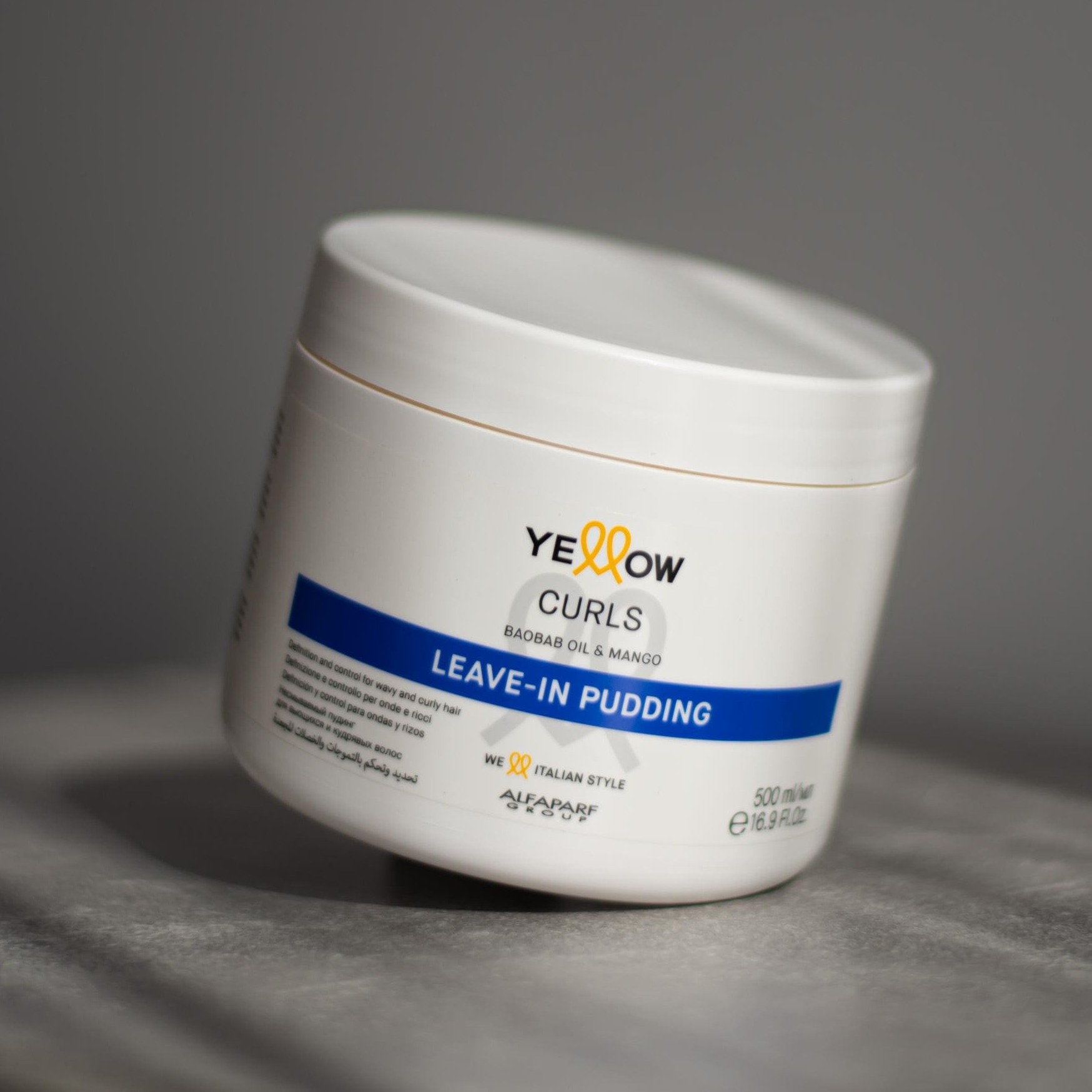Yellow CURLS LEAVE-IN - Пудинг незмивний для кучерявого волосся