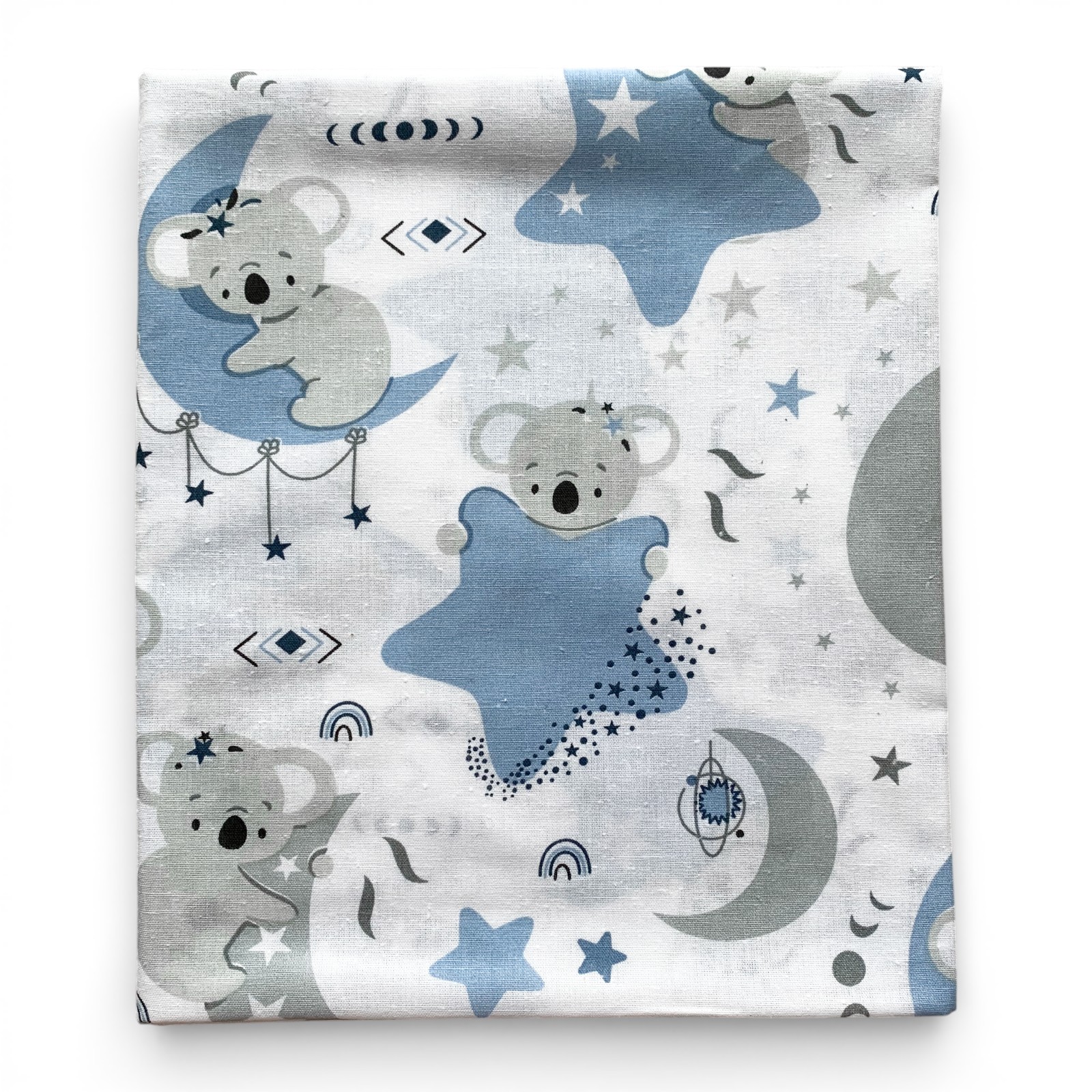 Пелюшка ситцева 110 х 100 см Коала на місяці