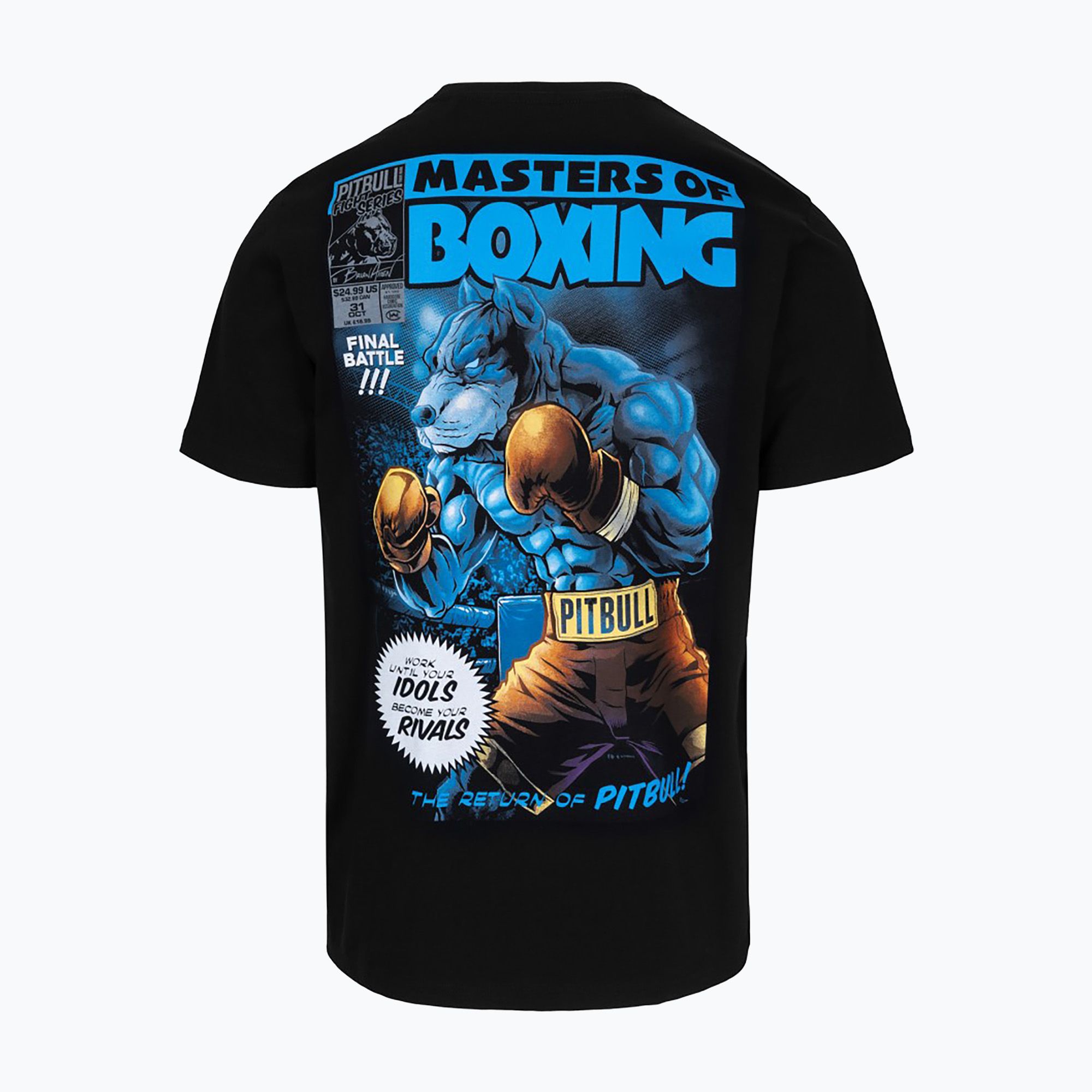 Футболка чоловіча Pitbull Master Of Boxing black