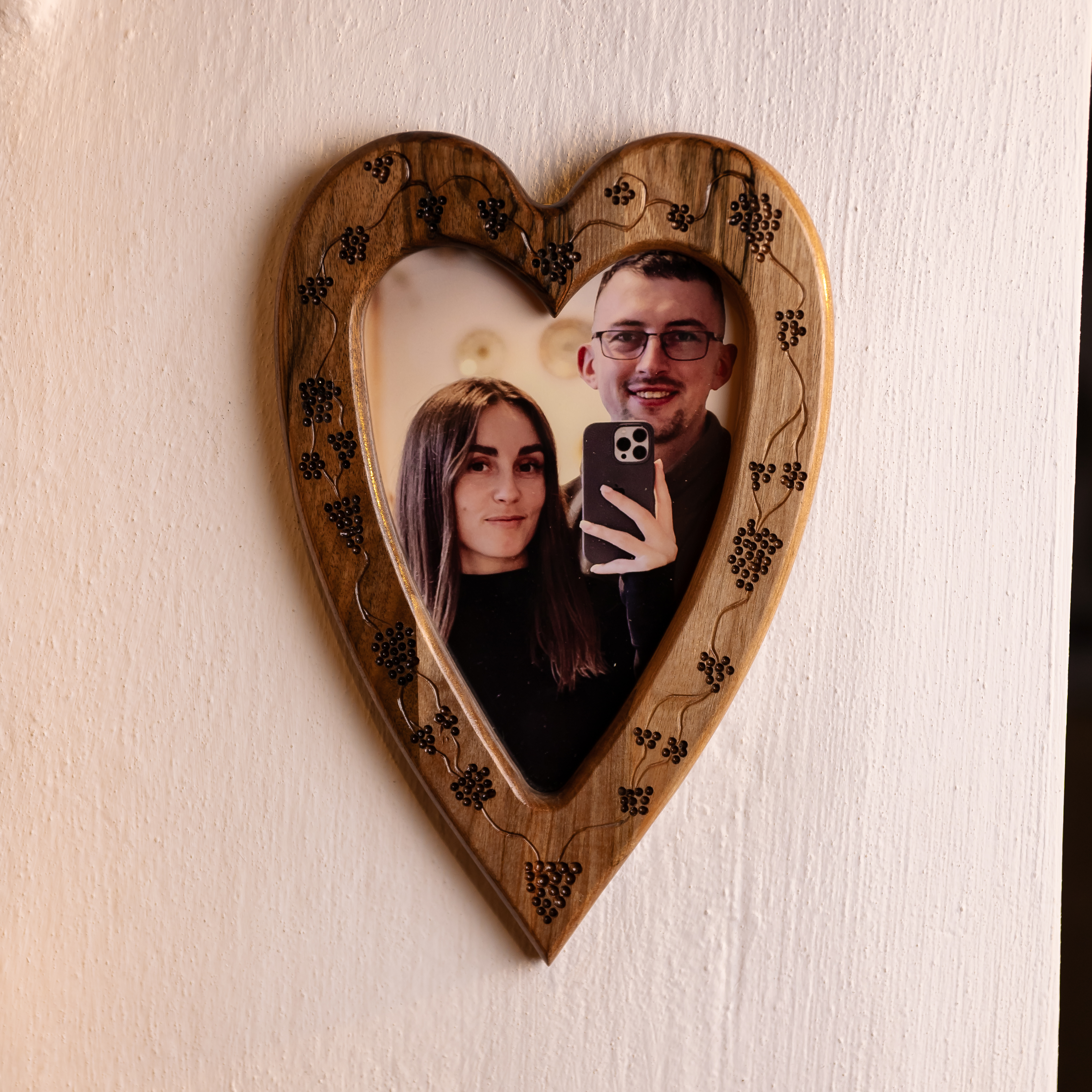 Різьблена рамка-серце 