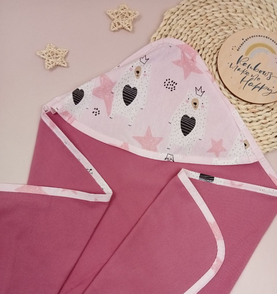 Кутик дитячий після купання (фланель+бавовна)