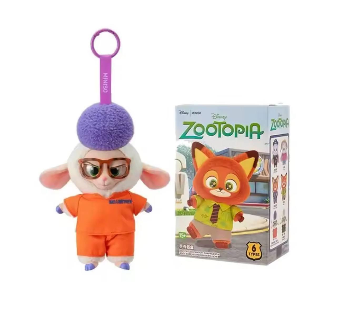 Дитяча м'яка іграшка сюрприз Лабубу зоотрополіс Zootopia плюшева, брелок для ключів сумки портфеля для дітей і дорослих 15 см P05