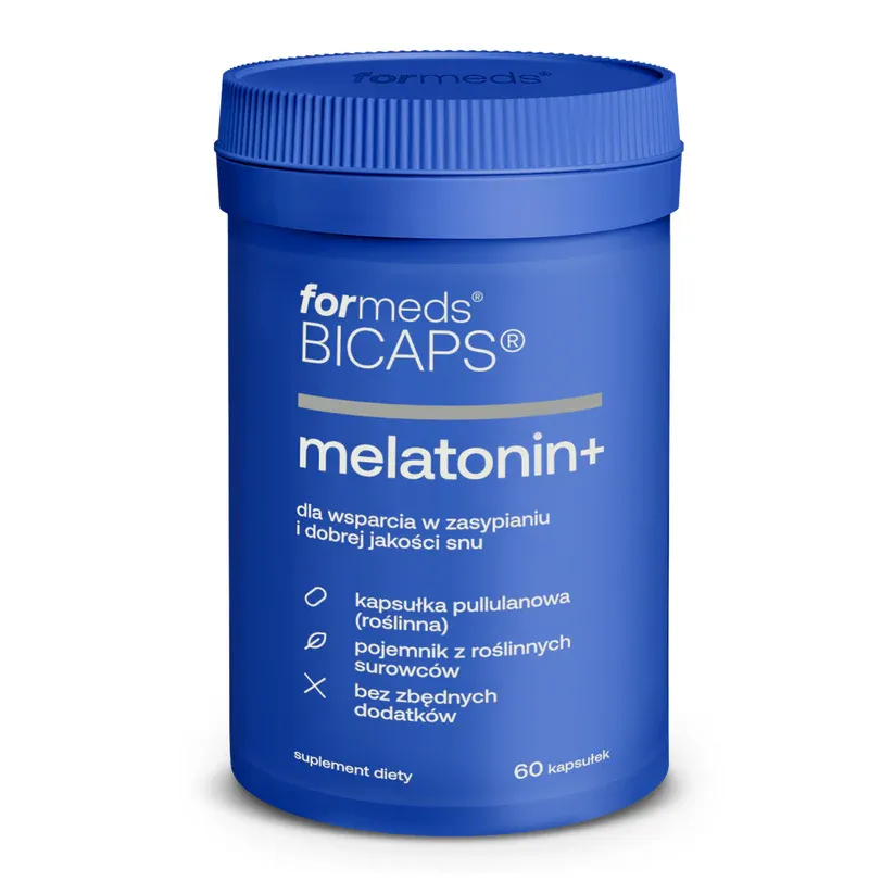 ForMeds Bicaps Melatonin+ від безсоння - 60 капсул
