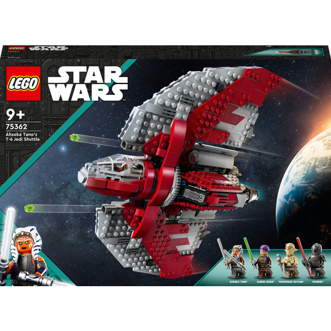 Конструктор LEGO Star Wars Шатл джедаїв Т-6 Асоки Тано (75362)