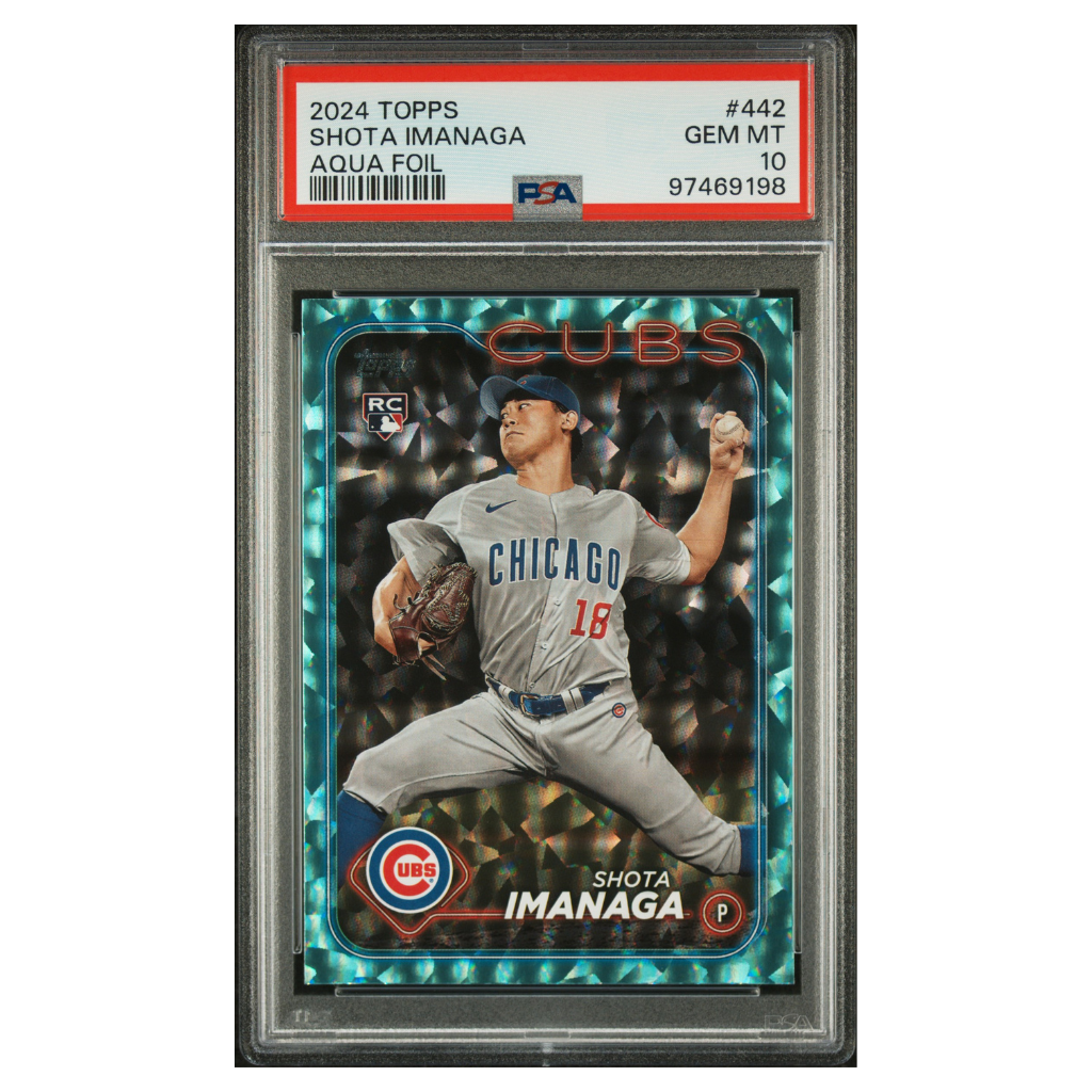 2024 TOPPS #442 SHOTA IMANAGA AQUA FOIL