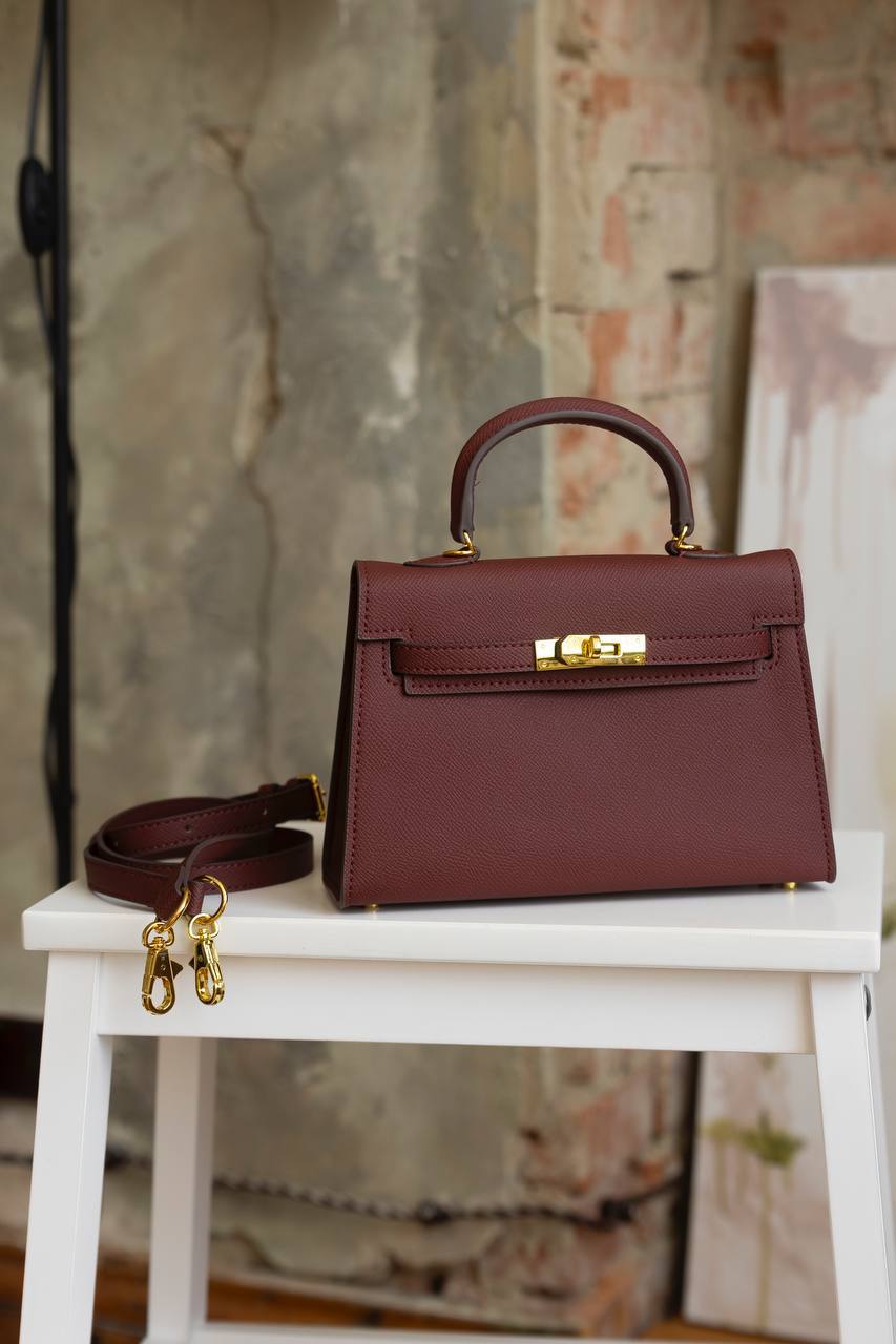 Hermes Kelly Burgundy